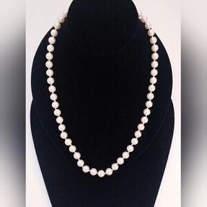 Vintage 14k pearl necklace